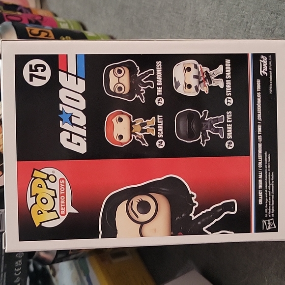 Pop! Funko vynil figure toy g.i.-joe The Baroness #75 retro toys - Picture 5 of 5